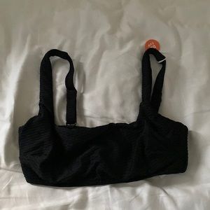 Black Seafolly bikini under wire top.